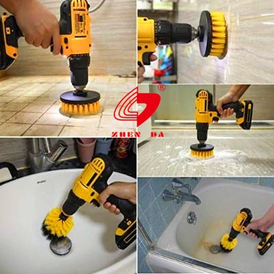 3 αυτόματο σύνολο βουρτσών τρυπανιών πλυσίματος αυτοκινήτων πακέτων 4