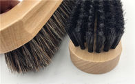 Horsehair Solid Beech Wood Handle Cleaning Brush 12x5.7x4cm