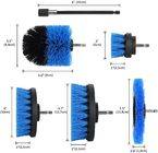 6 Pcs Blue Power Scrubber 0.6 kg Drill Cleaning Brush For Bathroom Shower Grout