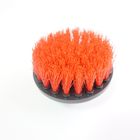 SGS 5 Inch Red Medium Drill Cleaning Brush For Carpet Cleaning And Car Wheel Cleaning